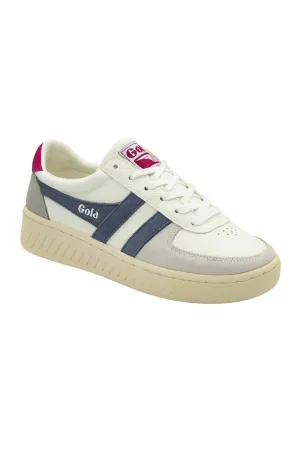 Gola Grandslam Trident Sneakers for Women in White | CLA415