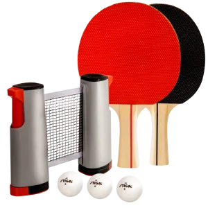 Retractable Anywhere Table Tennis Set