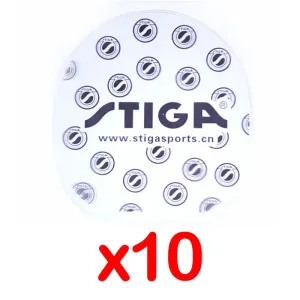 10 Pcs Stiga Table Tennis Protective Film (Unsticky Type)