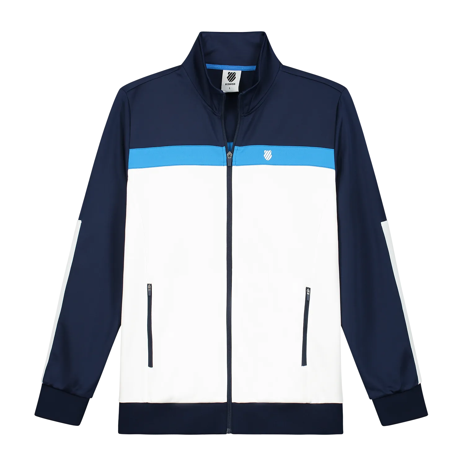 104928-455 | CORE TEAM TRACKSUIT JACKET | NAVY / WHITE / FRENCH BLUE