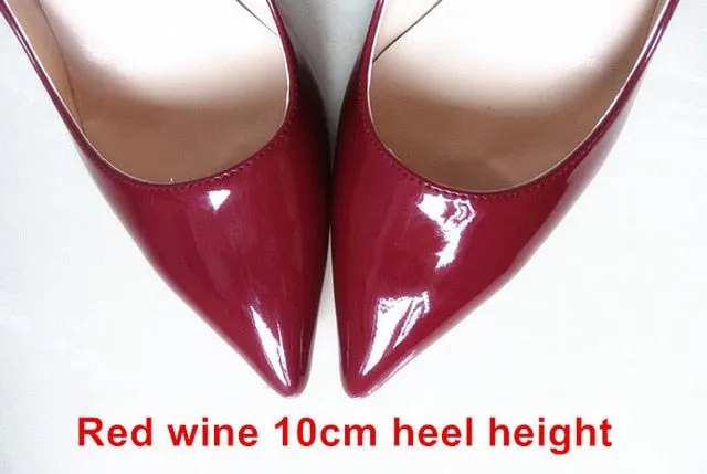 12CM High Heels Shoes Woman High Heels Pumps Wedding Bridal Shoes