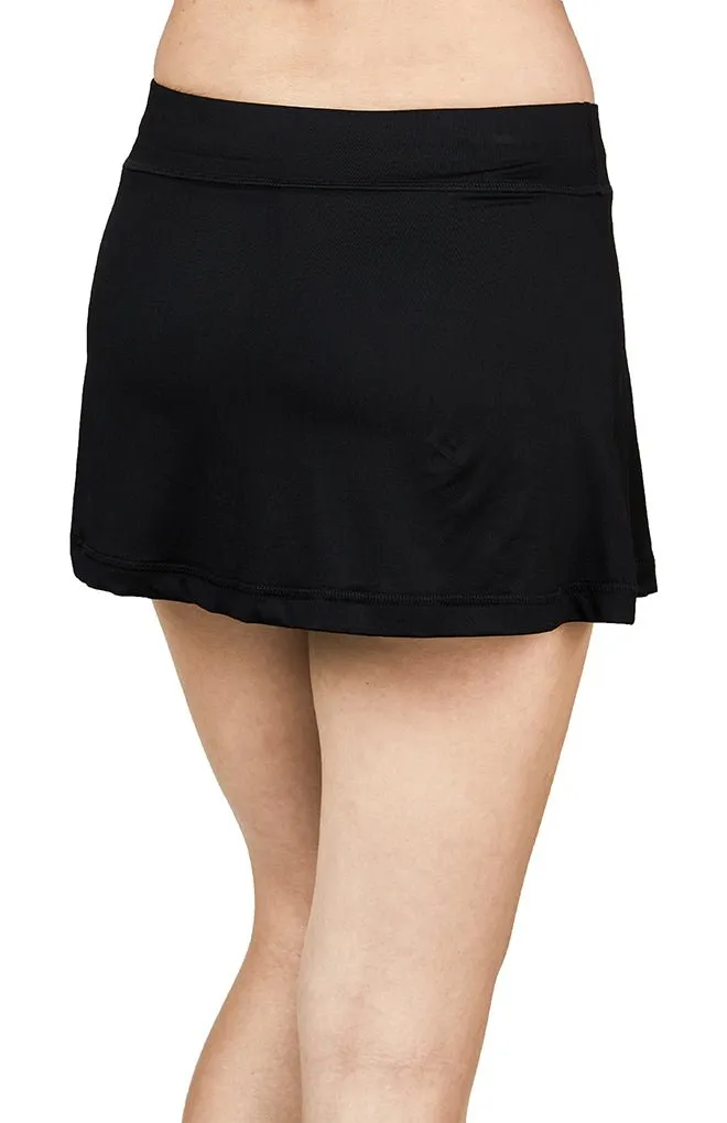 12" Skort - Rose Anaconda