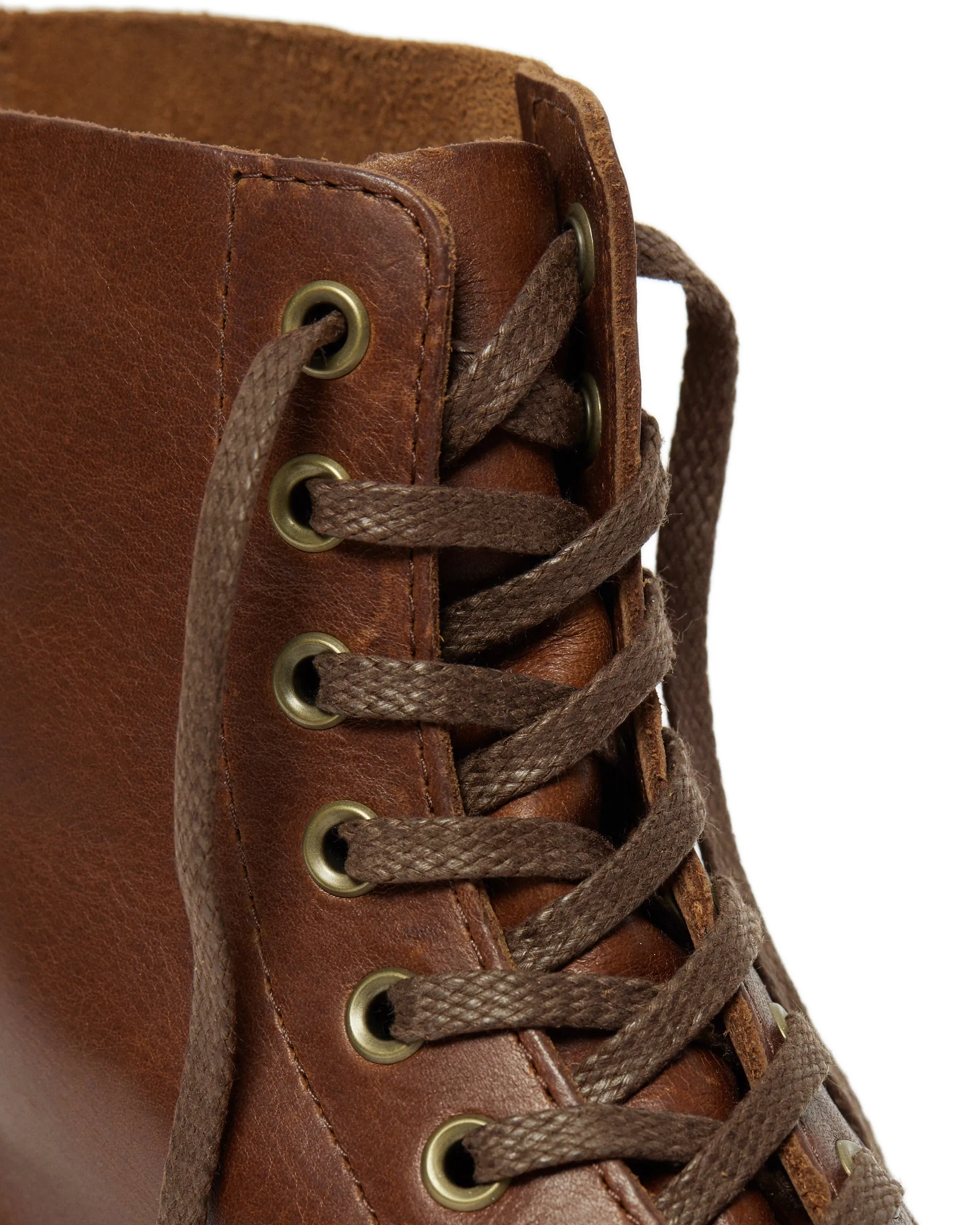 1460 Pascal Tan Ziggy Leather Lace Up Boots