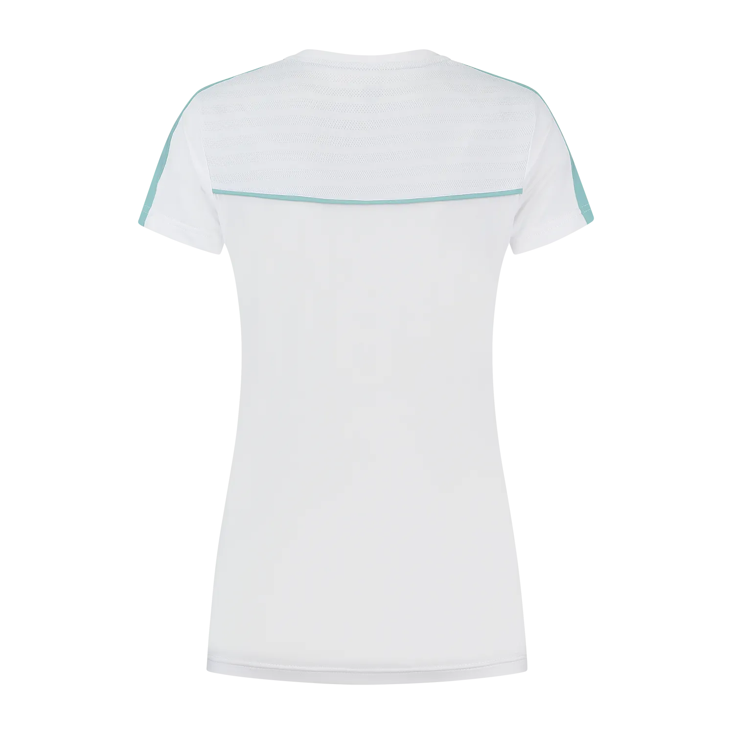 197484-100 | HYPERCOURT ROUND NECK TOP 2 | WHITE