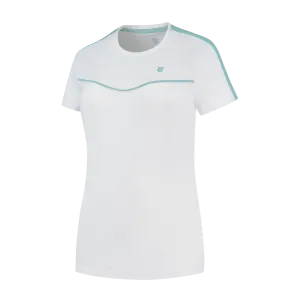 197484-100 | HYPERCOURT ROUND NECK TOP 2 | WHITE