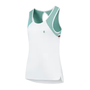 197486-197 | HYPERCOURT ADVANTAGE TANK 3 | WHITE / NILE BUE