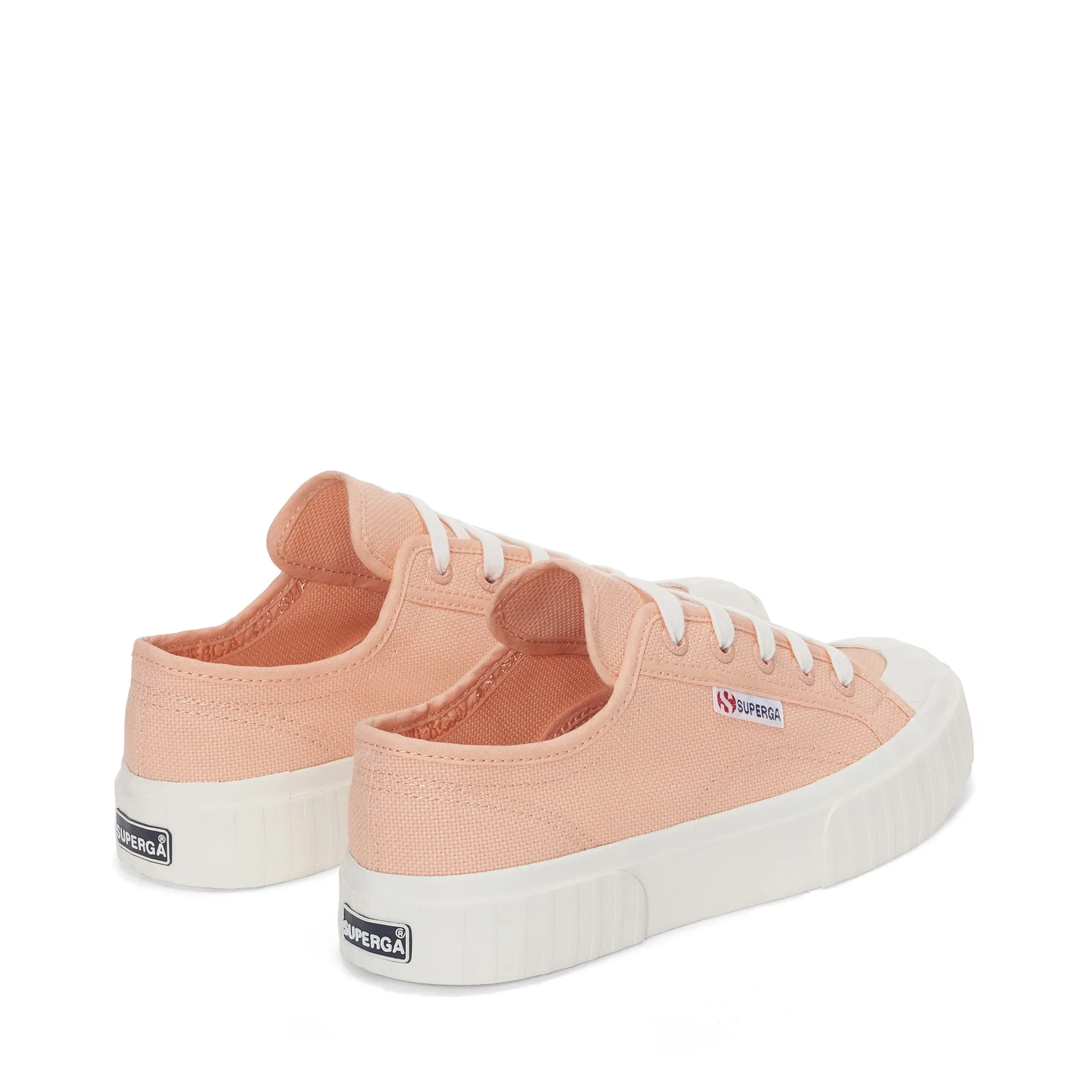 2630 Stripe Sneakers - Pink Peach Avorio