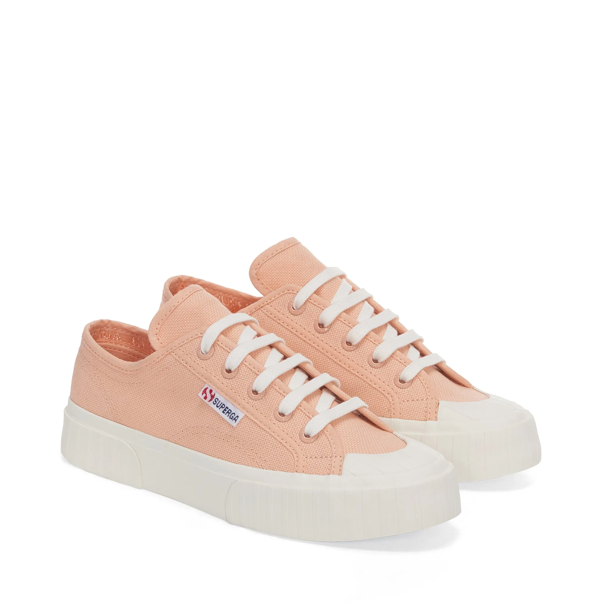 2630 Stripe Sneakers - Pink Peach Avorio