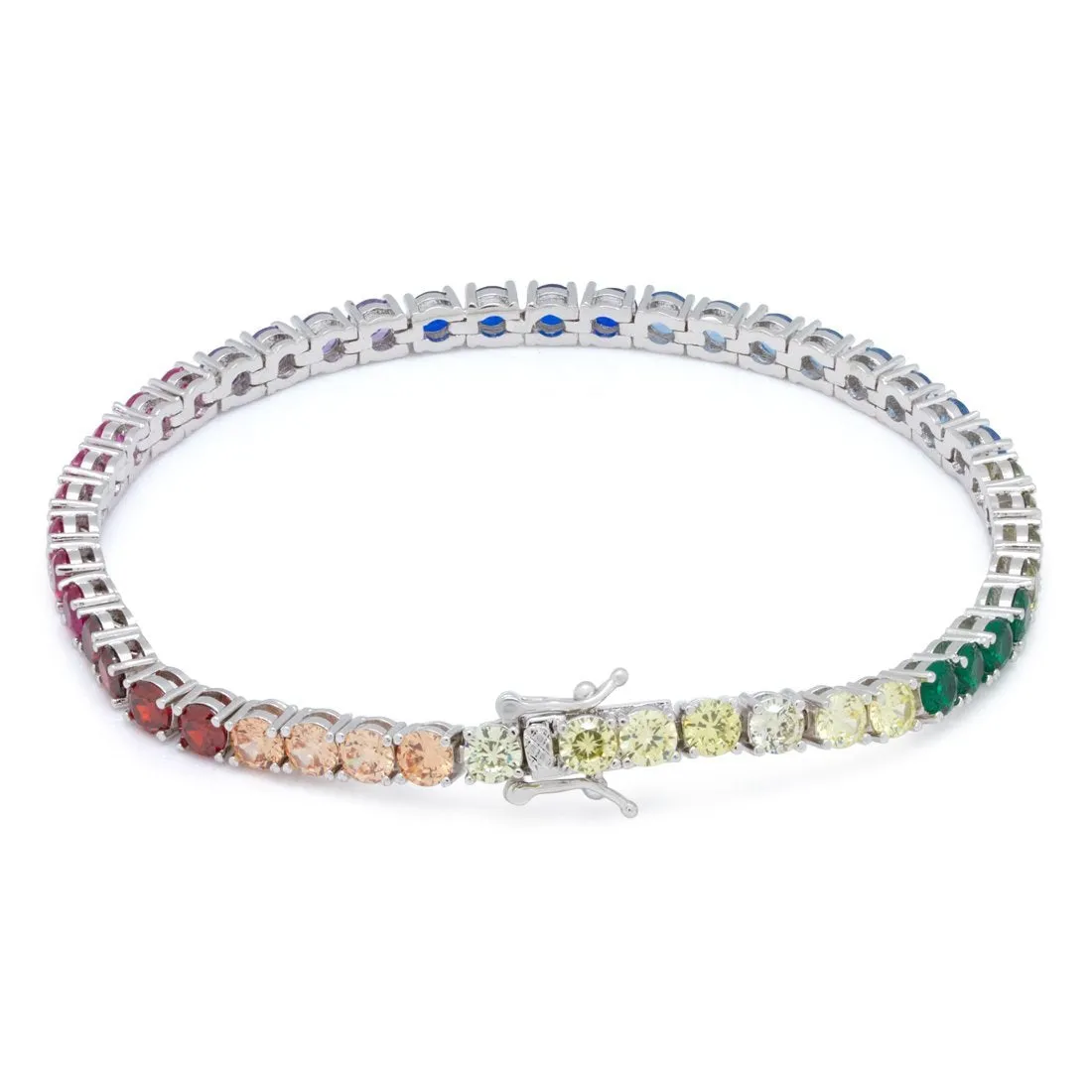 4mm Spectrum Tennis Bracelet