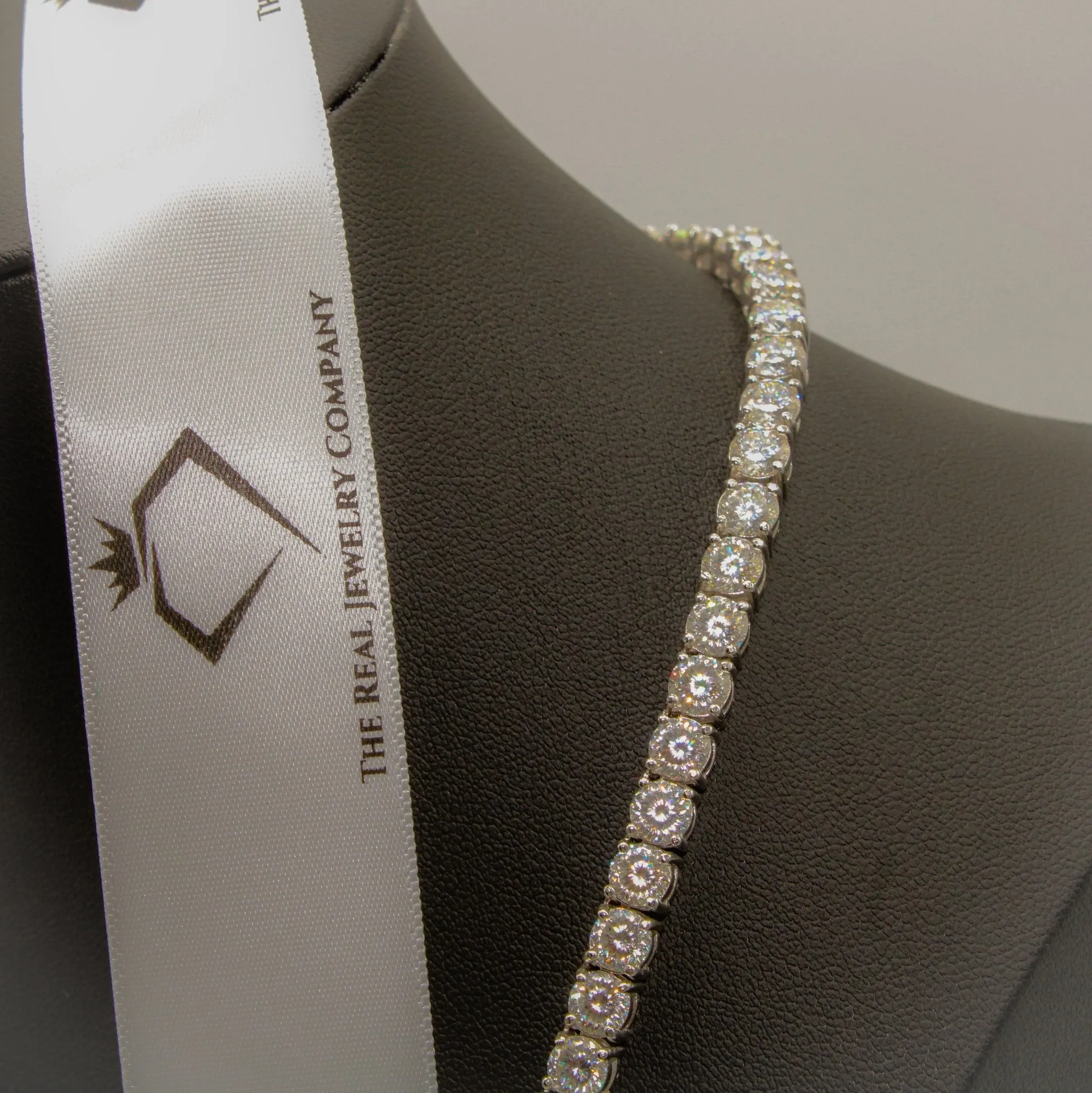 5mm Kings Cut Moissanite Tennis Chain