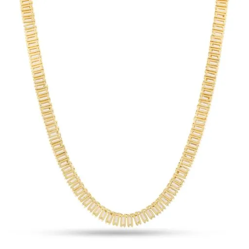 6mm Baguette Tennis Chain