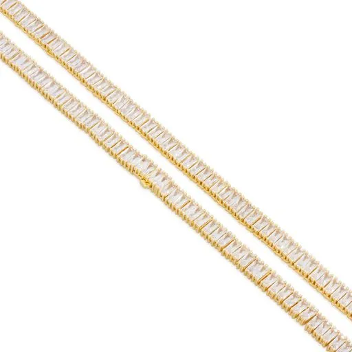 6mm Baguette Tennis Chain