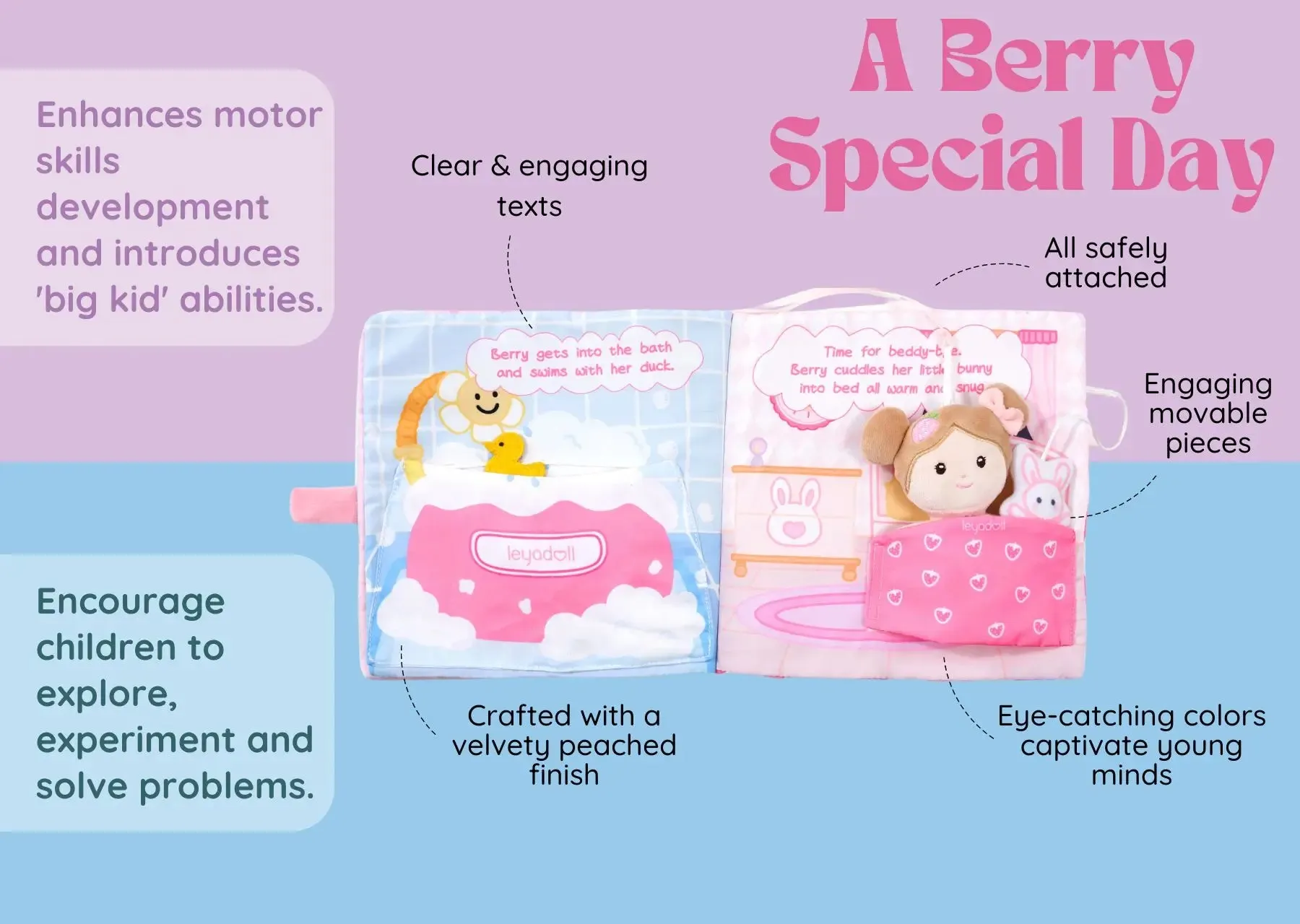 A Berry Special Day -  Personalized Soft Book