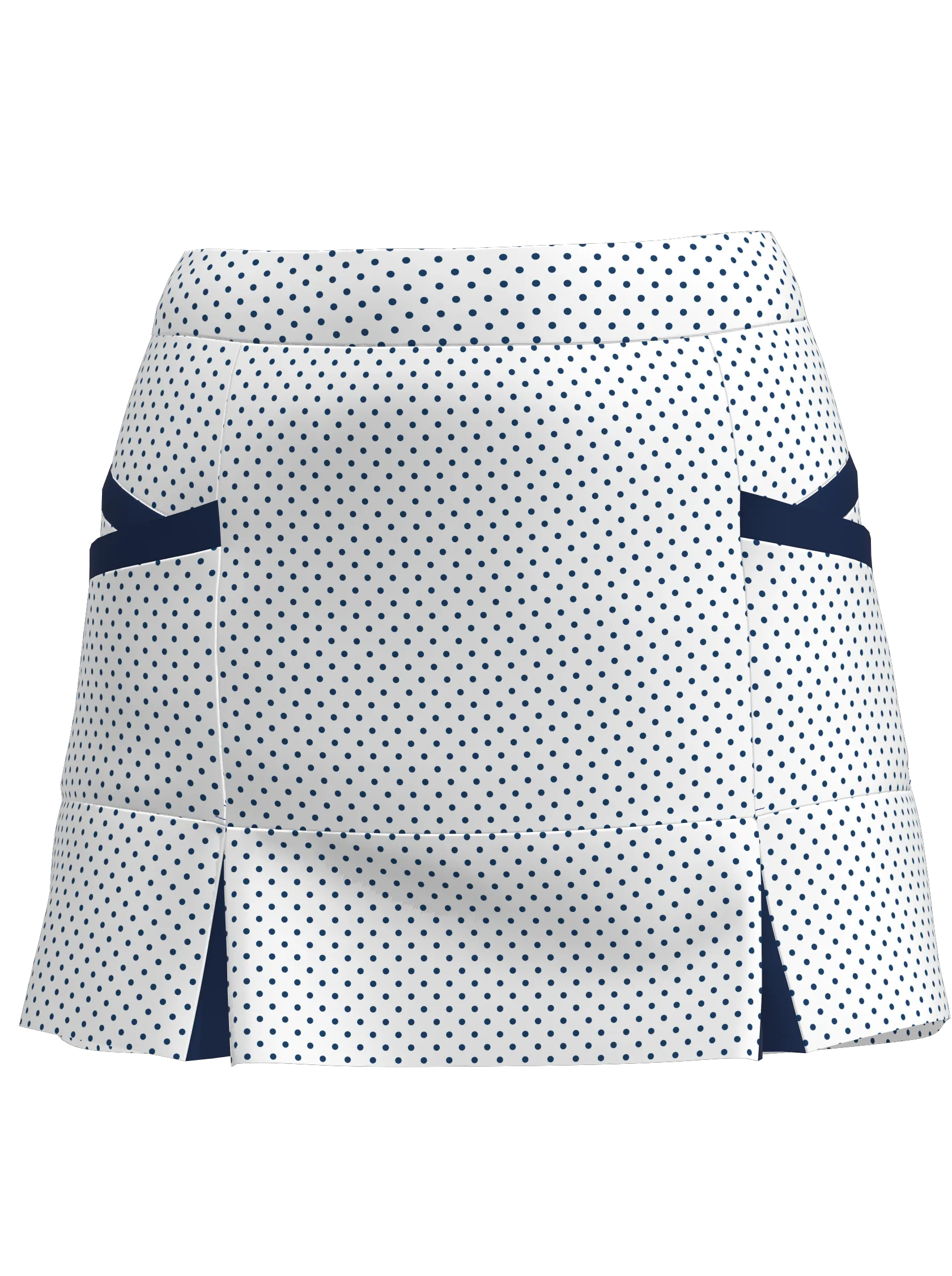 AB SPORT Women's Polka Dot Print TENNIS SKIRT BSKT04-WNPDN