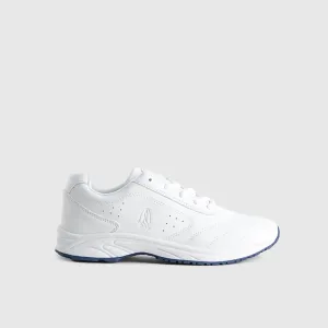 Ace Kids Lace Up Trainer White