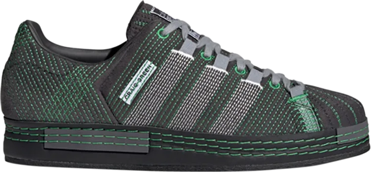 Adidas Craig Green x Superstar 'Utility Black Green' sneakers, black