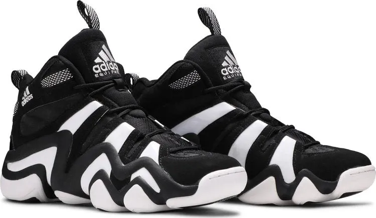 Adidas Crazy 8 'Black White' sneakers, black