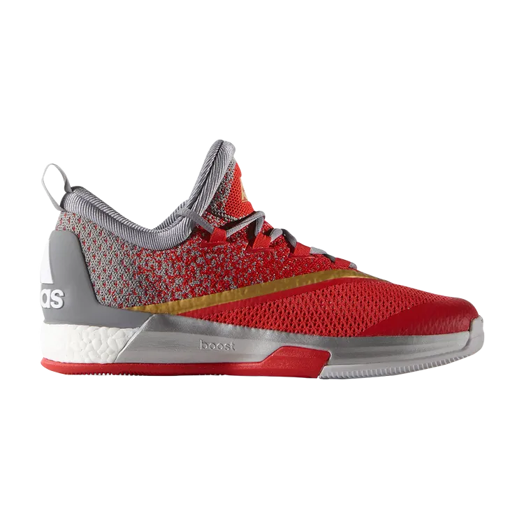 Adidas Crazylight Boost 2.5 Low 'Andrew Wiggins' Sneakers, Red