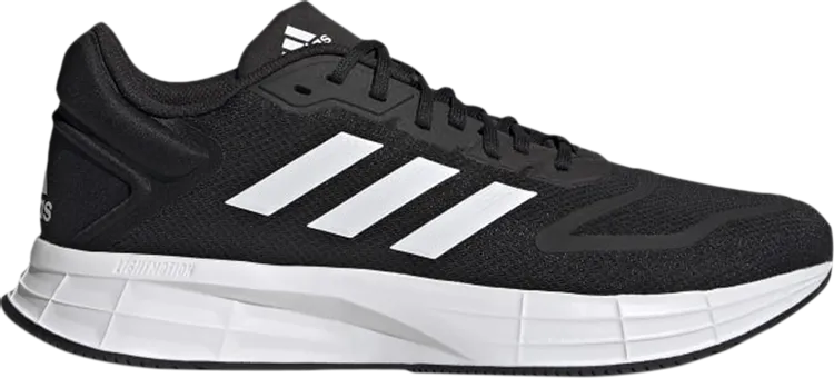 Adidas Duramo 10 Wide 'Black White' Sneakers, Black