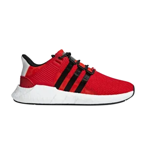 Adidas EQT Support 93/17 'Scarlet' sneakers, red