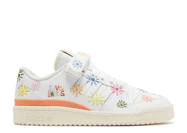 Adidas FORUM LOW 'PRIDE PACK - LOVE UNITES' sneakers, white