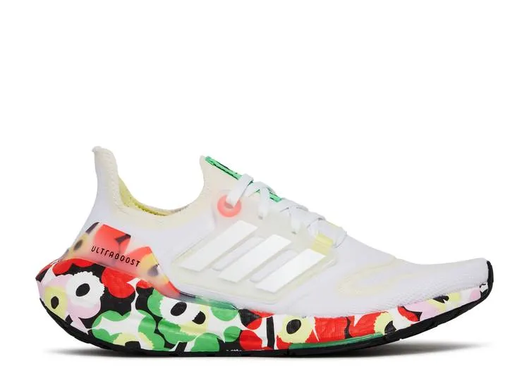 Adidas MARIMEKKO X WMNS ULTRABOOST 22 'POPPY' sneakers, white