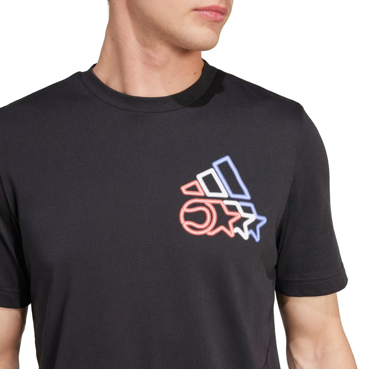 adidas Men's Tennis City Lights Graphic T-Shirt