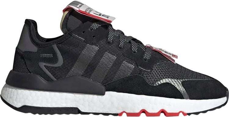 Adidas Nite Jogger 'Jet-Set London' Sneakers, Black