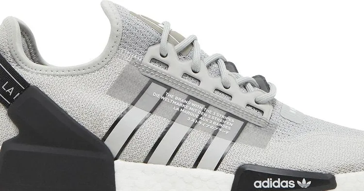 Adidas NMD_R1 V2 'Grey Black' sneakers, gray