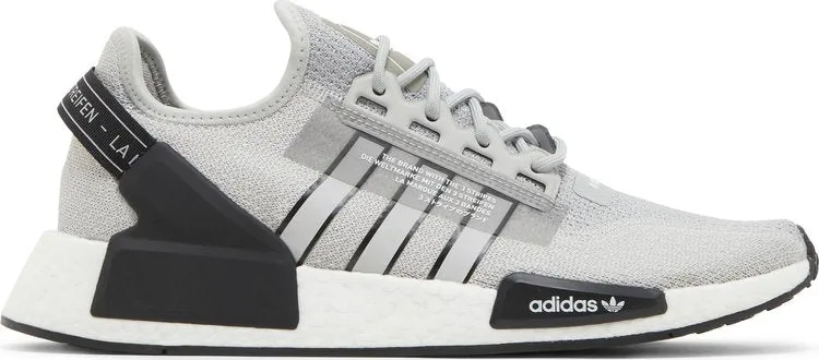 Adidas NMD_R1 V2 'Grey Black' sneakers, gray