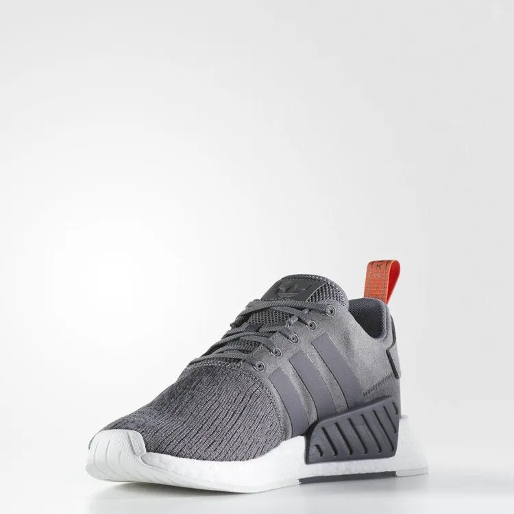 Adidas NMD_R2 'Grey Harvest' sneakers, gray