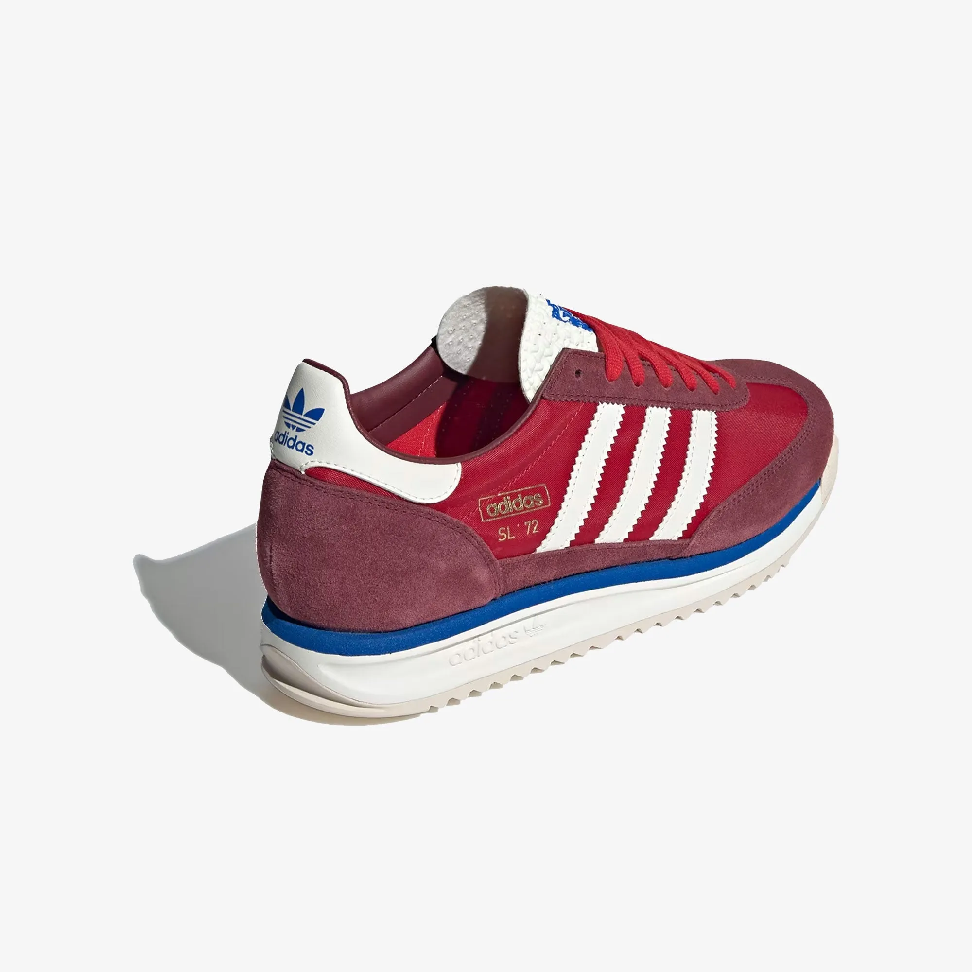 ADIDAS ORIGINALS | SL 72 RS { SHADOW RED/OFF WHITE/BLUE