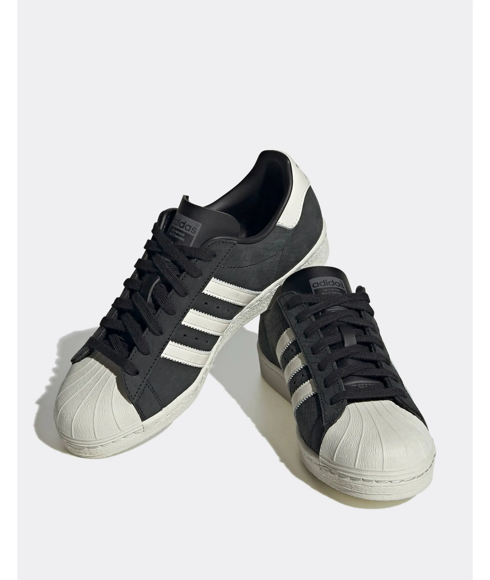 adidas Originals Superstar 82 Trainers In Black And White