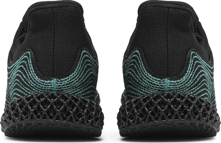 Adidas Parley x Ultra 4D Uncaged 'Black Blue Spirit' Sneakers, Black