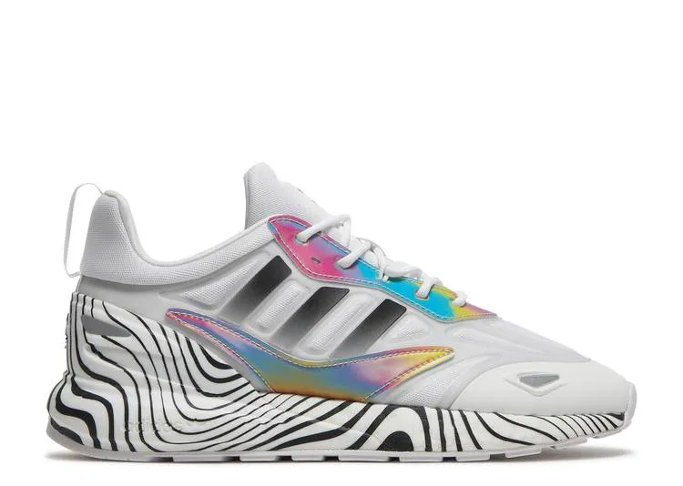 Adidas PATRICK MAHOMES X ZX 2K BOOST 'HYPNOTIC LINES' sneakers, white