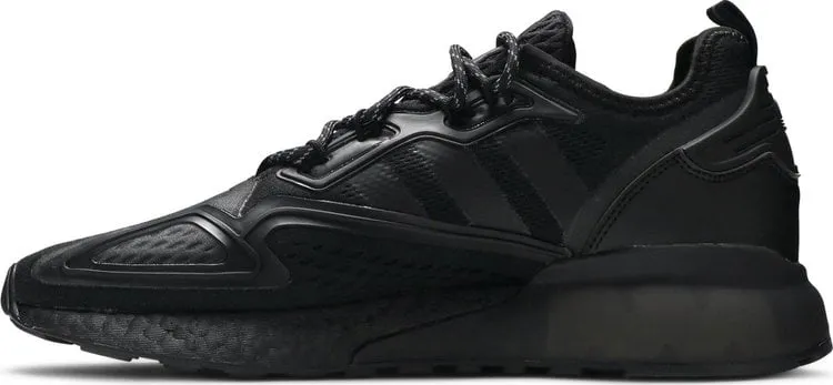 Adidas Pharrell x ZX 2K Boost 'Black Future' Sneakers, Black