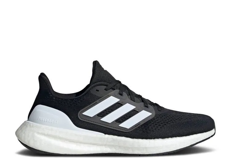 Adidas PUREBOOST 23 WIDE 'BLACK WHITE' sneakers, black