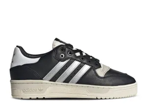 Adidas RIVALRY LOW CONSORTIUM 'BLACK SILVER' sneakers, black