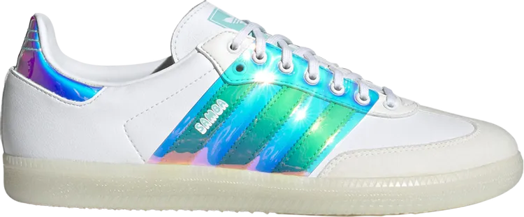 Adidas Samba OG 'White Iridescent' sneakers, gray