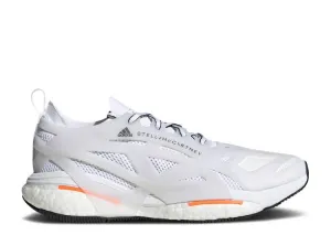 Adidas STELLA MCCARTNEY X SOLARGLIDE 'WHITE SIGNAL ORANGE' sneakers, white