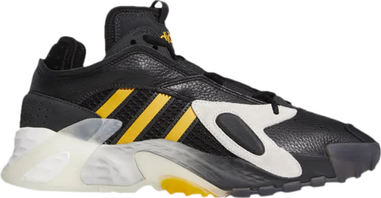 Adidas Streetball 'Collegiate Gold' Sneakers, Black