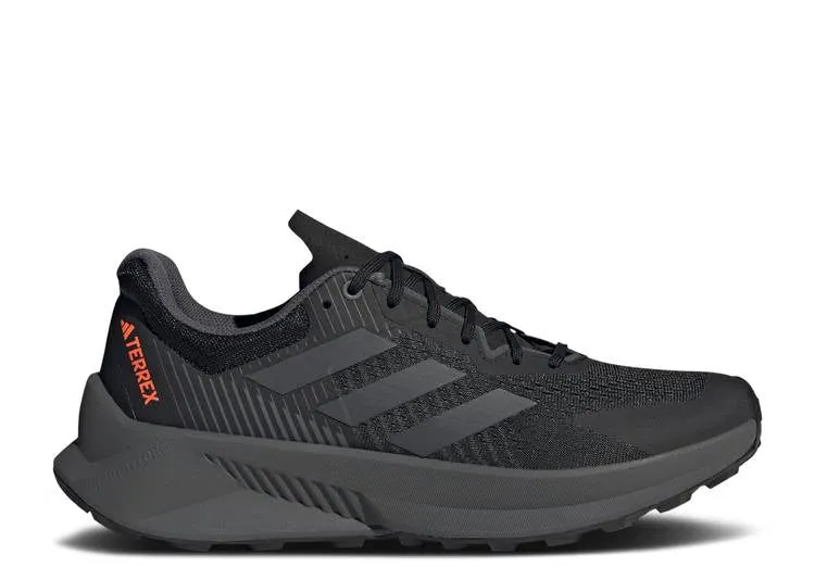 Adidas TERREX SOULSTRIDE FLOW 'BLACK IMPACT ORANGE' sneakers, black