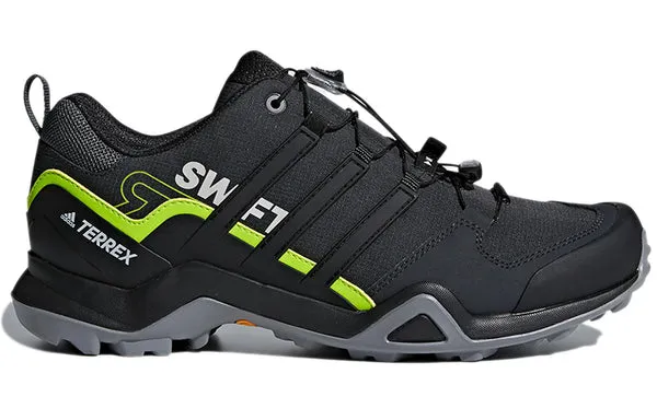 adidas Terrex Swift R2 'Black Yellow' sneakers, black