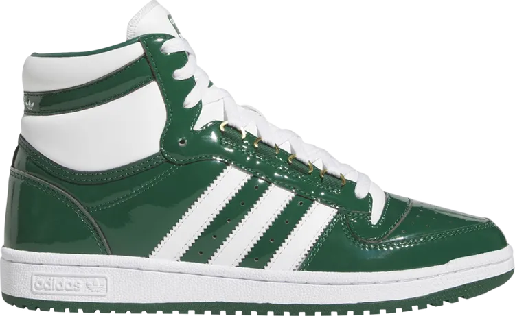 Adidas Top Ten RB 'Dark Green Patent' sneakers, green