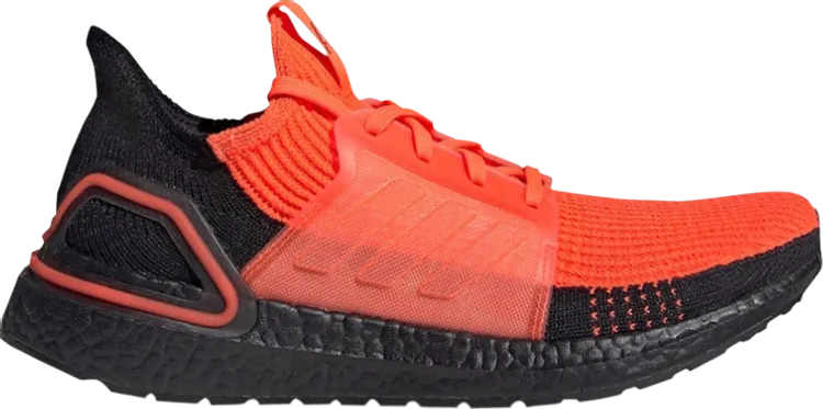 Adidas UltraBoost 19 'Solar Red' sneakers, red