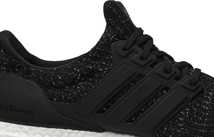 Adidas UltraBoost 4.0 'Black White Speckle' sneakers, black