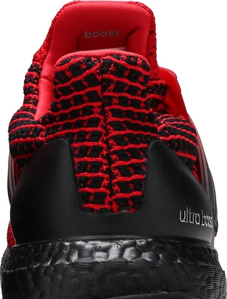 Adidas UltraBoost 5.0 DNA 'Scarlet Black' Sneakers, Red