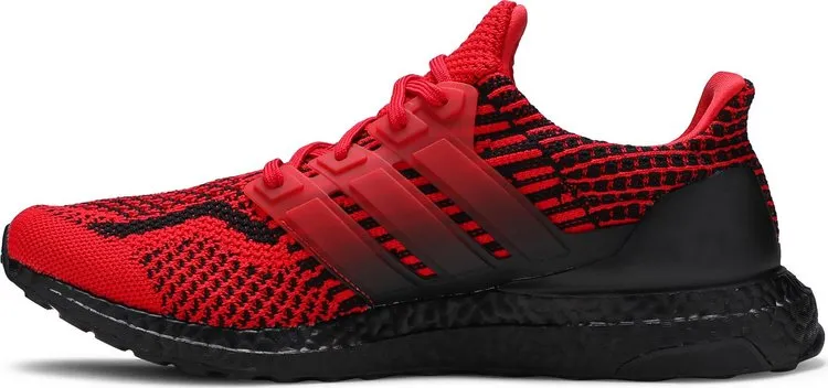 Adidas UltraBoost 5.0 DNA 'Scarlet Black' Sneakers, Red