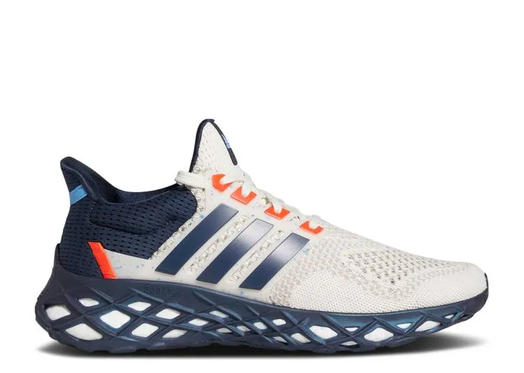 Adidas ULTRABOOST WEB DNA 'CHALK WHITE COLLEGIATE NAVY' sneakers, white