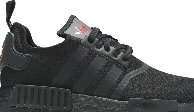 Adidas Wmns NMD R1 sneakers, black/red